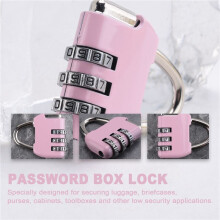 Luggage Box Resettable Combination Lock Padlock 3 Digit Number