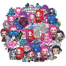 (random 30pcs) 10/20pcs K-POP Demon Hunters Cartoon Shoe Charms Accessories Children Shoe Decorations Fit Wristband Clogs Sandal Kids Xmas Gift