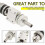 Drill Press Spindle, Table Drill Press Spindle, High Precision Unpowered Spindle Set for DIY Table Drill Press Drill Press 4