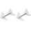Mechanical Gaming Keyboard Stand Transparent Stand Display Stand DIY Kit Transparent 1 Layer 1