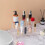 Acrylic Lifting Display Stand 3-Layer Perfume Tissue Display Stand Character Model Display Stand Dessert Rack 2