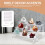 Acrylic Lifting Display Stand 3-Layer Perfume Tissue Display Stand Character Model Display Stand Dessert Rack 7
