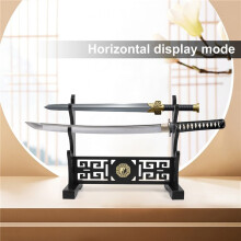 Sword Stand Weapon Display Stand Katana Genji Japanese Samurai Sword Blade Templar Medieval Sword Stand Tai Bagua-C