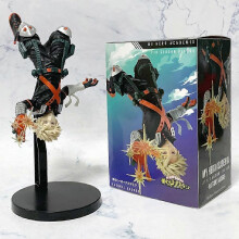 (With Box) 22cm My Hero Academia Anime Peripheral Hero Bakugou Katsuki Action Figures PVC Model Decor Collectible Statue Toy Christmas Gift