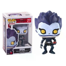 (217) New Arrival FUNKO POP Death Note Light #216 RYUK #217 #218 L with Cake #219 Action Figure Toy Collectible Vinyl Dolls Movie Toys