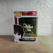 (219) New Arrival FUNKO POP Death Note Light #216 RYUK #217 #218 L with Cake #219 Action Figure Toy Collectible Vinyl Dolls Movie Toys