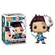 (1piece-1) Funko Pop Demon Slayers Nezuko Tanjiro Kamado Inosuke Hashibira Mitsuri Muichiro TOKITO KAMADO Shinobu Tengen Action Figure Toys