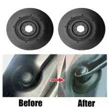 (2PC-black) Universal Car Windshield Wiper Arm Hole Protection Cover Auto Wiper Arm Hole Protection Pad Silicone Dust Cover Car Accessories