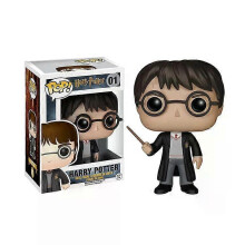(01) FUNKO POP Harry Bellatrix 29# Dumbledore Dobby Snape Potter Voldemort Luna RON Hermione Toy Figures Collection Model Toy Gifts