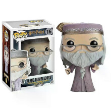 (15) FUNKO POP Harry Bellatrix 29# Dumbledore Dobby Snape Potter Voldemort Luna RON Hermione Toy Figures Collection Model Toy Gifts