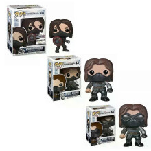 (44 with box) 2025Funko POP Studios Captain America the Winter Soldier 838# 43# 44# Black Widow 42# Vinyl Figure Collection Model Doll Toys