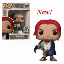 (939-1) FUNKO POP ONE PIECE Full Styles 939 SHANKS Brook 1129 CHOPPER 918 ZORO 923 Luffy GEAR FOUR 926# LAW 926# 1016# Figure Model Toy