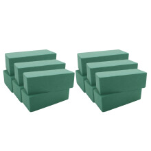 12PCS Floral Foam Bricks Flower Packing Arranging Flowers Florist Supplies for Artificial Flowers Plants Decor