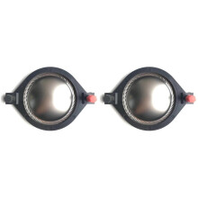 2pcs 74.5mm Titanium Film Diaphragm RCF M82 Diaphragm N850 Driver 8 Ohm CCAR Flat Wire Titanium Film Diaphragm