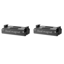 2X for Osmo Action 6 Magnetic Tripod Mount Adapter Base, Strong Magnet Interface Bracket Stand Connector