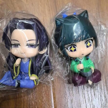 (11cm 2PCS) 10cm Kusuriya no Hitorigoto Anime Figure Garden Party #2640 Maomao Action Figure #2372 Jinshi Figurine PVC Collection Model Toys