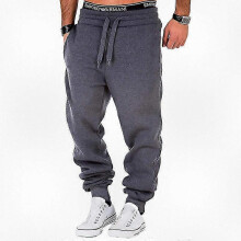 (XL, Dark Grey) Men's Casual Cargo Jogger Pants Relaxed Fit Comfortable Sport Sweatpants