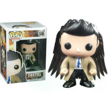 (95.2 with box) FUNKO POP Supernatural black Sam 93 Dean 94 Castiel Wings Blood Castiel 95 Charlie 176 Crowley 200 Bobby 305 Action Figure Toys