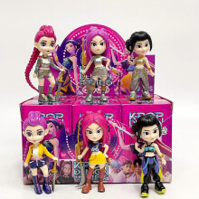(6pcs) 6Pcs/set Kpop Demon Random Blind Box Disassembly Fun Blind Bag Demon Hunters Figure Statue Desktop Decoration Surprise Gift Box