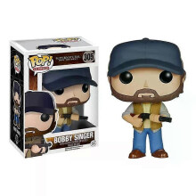(305 with box) FUNKO POP Supernatural black Sam 93 Dean 94 Castiel Wings Blood Castiel 95 Charlie 176 Crowley 200 Bobby 305 Action Figure Toys