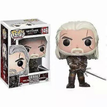 Funko Pop The Witchers GERALT 149# Action Figure Collection Model Toys for Children Gift Carvinal Toy Collect