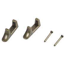 2X Poignée de Caisse de Chariot de Boîte à Outils de Bagage de Boîte à Instruments de Musique de Guitare En Cuir Marron
