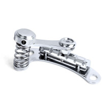 Cordier Vibrato pour Guitare Trémolo, Unité de Trémolo à Corps Plat, Pont Vibrato pour Guitares Électriques LP SG Argent