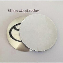 (56mm, Silver black) New 4pcs 56mm 60mm 65mm For Toyota Car Wheel Hub Center Cap Badge Covers Emblem Sticker Styling Accessories