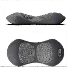 Mysoothelab 3-in-1 Back Massager Pillow, Neck & Shoulder Relief with Heat & Vibration 25-26