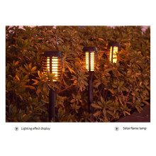 4PCS Solar Torch Lights for Garden Decor 12 LED Solar Lights for Outside Waterproof Solar Lights Flame Torch Solar Light
