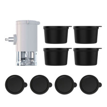 Silicone Ice Mold Replacement Set for Smoothie Maker, Compatible with Ice Shaver Machine Accessories