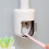 Automatic Toothpaste Dispenser, Wall Mounted with Visualization of Toothpaste Rate 2
