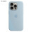 (Baby Blue) iPhone 15 Pro MagSafe Case with Liquid Silicone Material: Secure Fit & Induction Popover Functionality 1