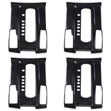 4X Car Gear Shift Box Panel Decoration Covers Styling Trim ABS Carbon Fiber Style for 10Th 2016 2017 2018