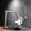 (Silver) Swivel Spout Kitchen Sink Mixer Taps With Pull Out Bidet Spray Head 1