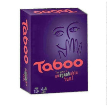 26-27 Taboo Game Classic Hourglass Timing Family Board Game WHBYV