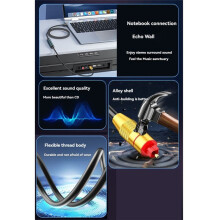 USB to Optical SPDIF Converter Analog to Digital Sound Adapter for Enhances Sound Optical Cable for HDTV Gaming Consoles