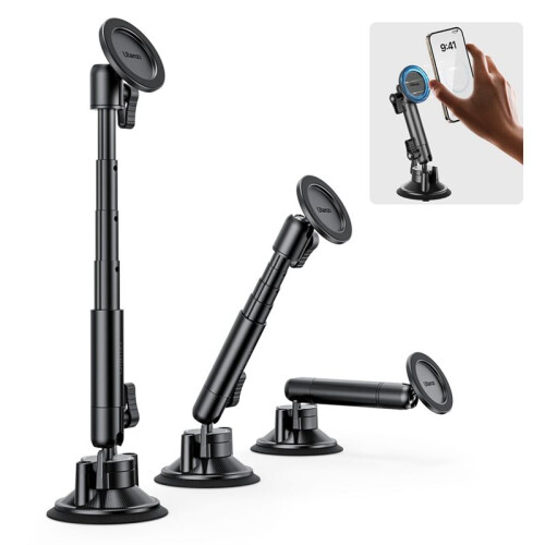 Ulanzi ZJ06 Magnetic Suction Cup Mount for   Extendable, Versatile Car Dashboard & Windshield Mount 2