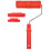 Paint Roller, Paint Pattern Roller, Wood Grain Tool Kit, Wood Graining Maker Tool with Handle for Wall Wood Decoration 7