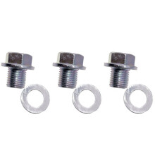 3X 90009-R70-A00 Tappo Bullone Drenaggio Coppa Olio Motore Con Rondella per /