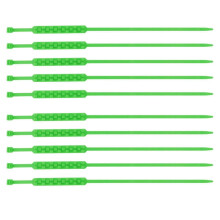 (green) 26-27 10Pcs Car Tire Anti-Skid Ties Snow Chains Car Tire Wheel Anti-Slip Cable Belt Chain Tyre Chain Tool for Motorcycles