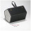 (Black 5Grid)Hanrafted Leather Glassecase With Multiple Slots And Soft Inner Daily Storage 1