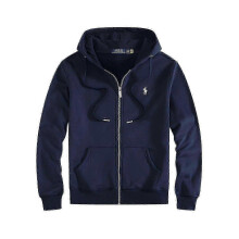 (M, 225) Paul Polo Hoodie Set with Embroidered Small Horse Logo Hooded Cardigan and Fleece Casual Jacket for Men - DSW