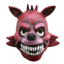 (Fox) Animal Mask Game Fnaf Cosplay Funny Fox Bear Mask Kids Party Halloween Masquerade Latex Full Face Cover high quality MTS