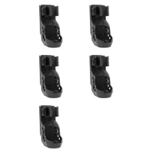 5X Batonhouder 360 Graden Draaibare Wapenstokholster Uitbreidbare Wapenstok Open Top Spray Case Zaklamp Gereedschapstas voor Plichtsriem