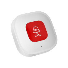 Tuya WiFi SOS-Anropsknapp Trådlös Caregiver Personsökare Telefonvarningssändare Nödsamtalsknapp för Barn Äldre Patient