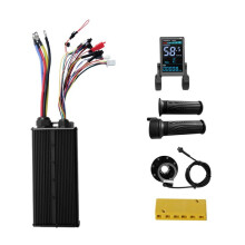48V-72V 100A 24-Tube 3 Mode Controller with M5 Display +20X Full Throttle+KT 8 for Electric Scooter Modification