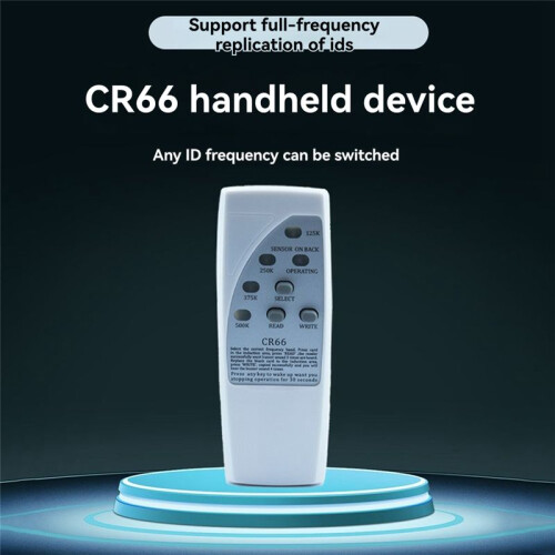Handheld RFID  Chip Reader Writer+3x5200 Keychain 125Khz ID Copier Duplicator ID Tags Programmer for EM4305 T5577 2