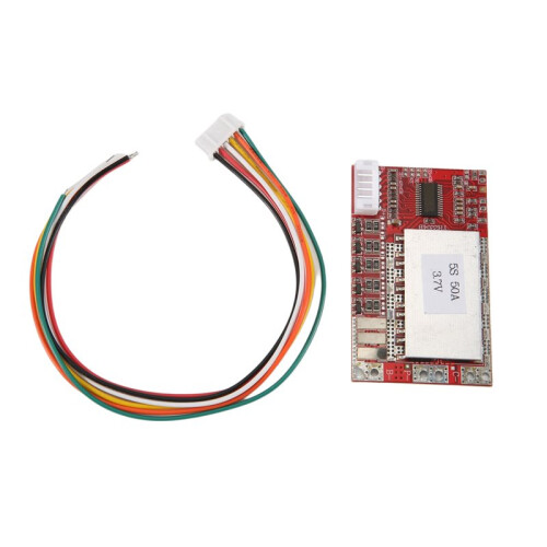 5S 50A BMS Board 3.7V Lithium Battery Protection Board with Balance
