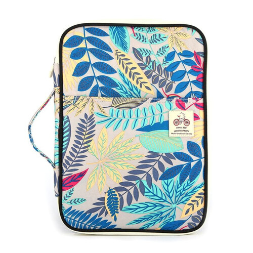 Multifunctional A4 Document Bag Combination Storage Bag Travel Bag Zipper Protective Case
